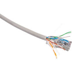 CABLE FTP RJ45 4P0,5MMÂ² C25M