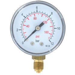 MANOMETRE RADIAL  6B-D50 8X13