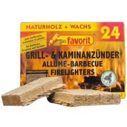 ALLUMEURS EN BOIS ECO 24PCES