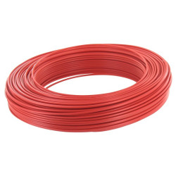 H07VU ROUGE 100M 2,5MM