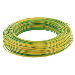 H07VU VERT/JAUNE 100M 2,5MM