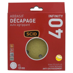 DISQUE INFINITY D125MMG40X5