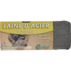 LAINE ACIER 200G N 2