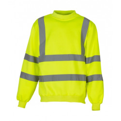 PULL FLUORESCENT JAUNE M