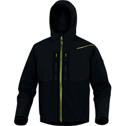 VESTE HORTEN2LIGHT NOIR/JAUN L