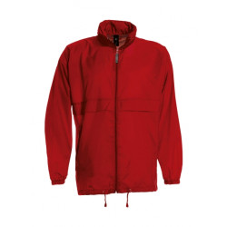 VESTE IMPERMEABLE ROUGE XL