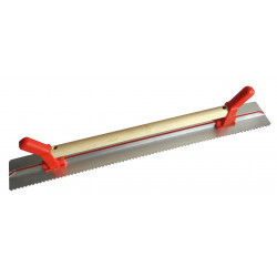 REGLE A DRESSER POIGNEE 80 CM DENTE UN COTE